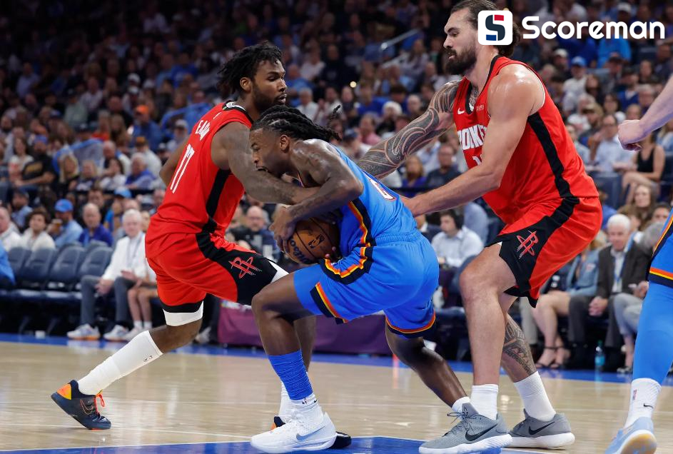 NBA 오클라호마시티, 개막전 휴스턴에 125-124 '진땀승'